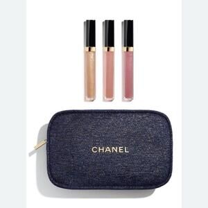 Chanel holiday makeup set—Trio lipglosses ALWAYS BRILLIANT